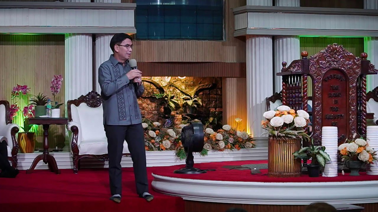 Make our Church Healthy and Happy - Bp. Freddie De Vega