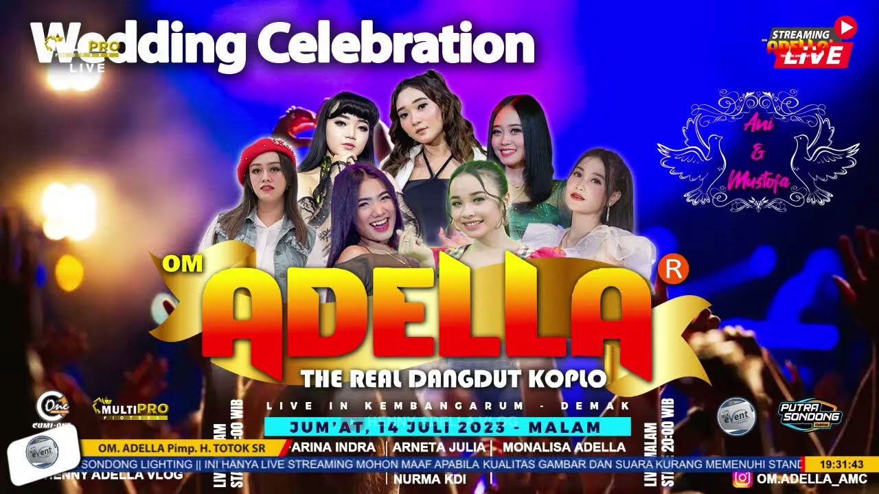 (LIVE) OM ADELLA DALAM RANGKA TASYAKURAN PERNIKAHAN ANI & MUSTOFA DEMAK