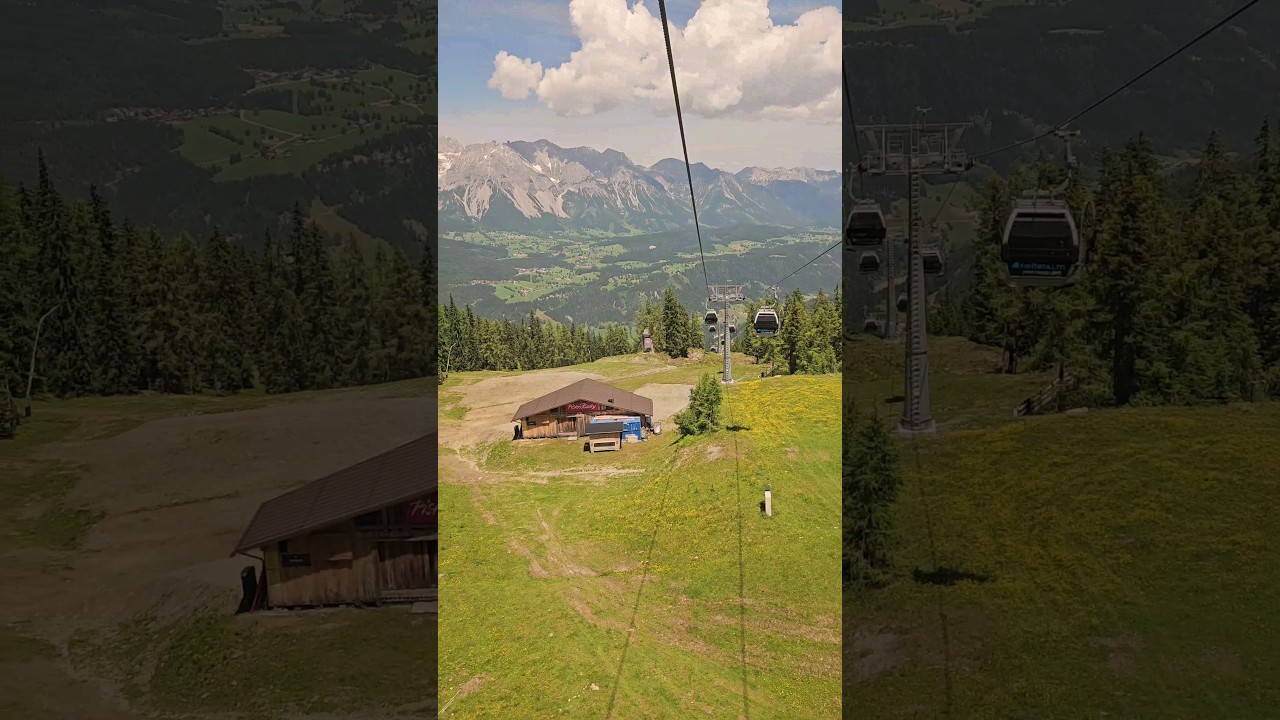 The gondola lift 