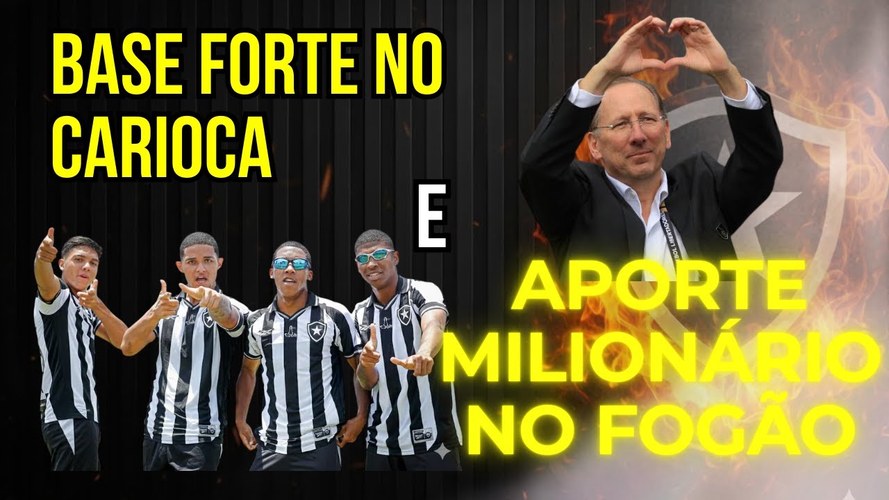 ⚠️  BOTAFOGO VAI RECEBER APORTE MILIONÁRIO E ESTREAR NO CARIOCA 2026 COM SUB - 20 ⚠️