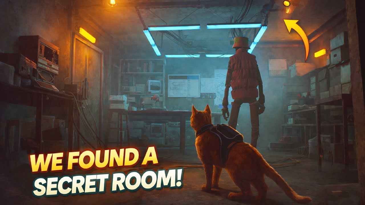 This Room Was Hidden For A Reason… | Stray 😨
