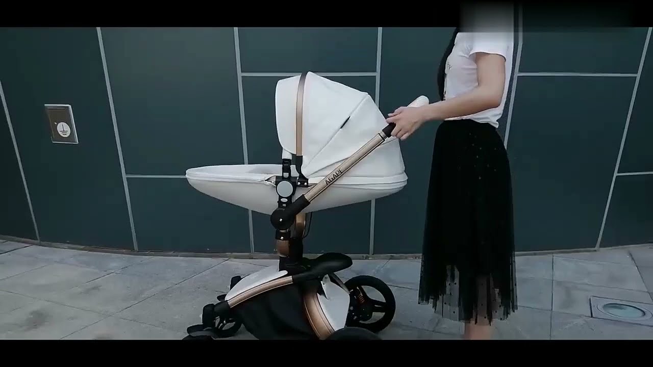 【Quick Setup】MagicZC&reg; 3 In 1 Luxury Leather Baby Strollers