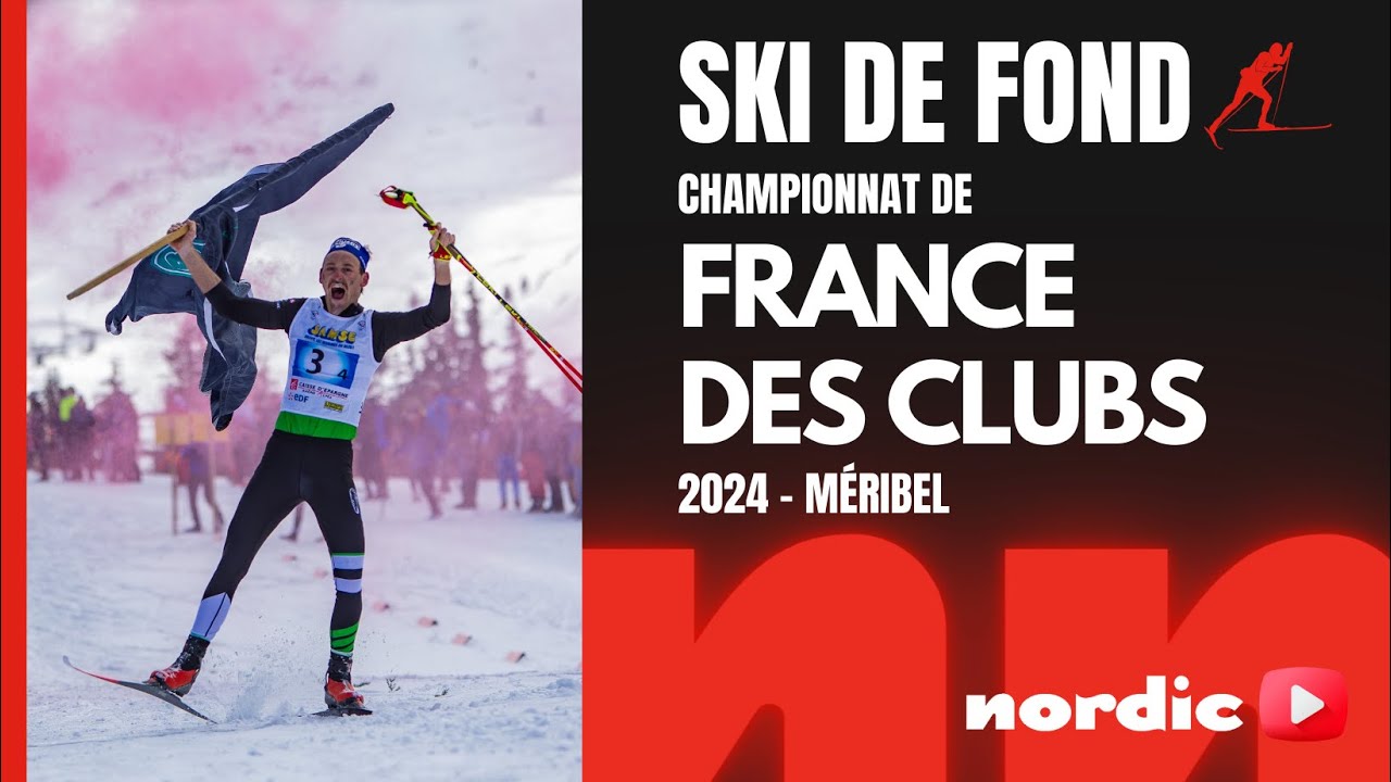 La vidéo du championnat de France des clubs de ski de fond à Méribel
