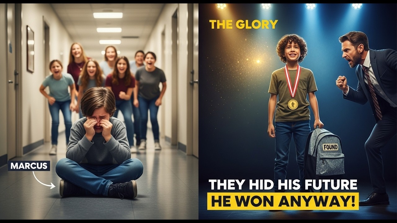 Classmates Hid a Black Kid’s Backpack — The Medal Ceremony Exposed Them