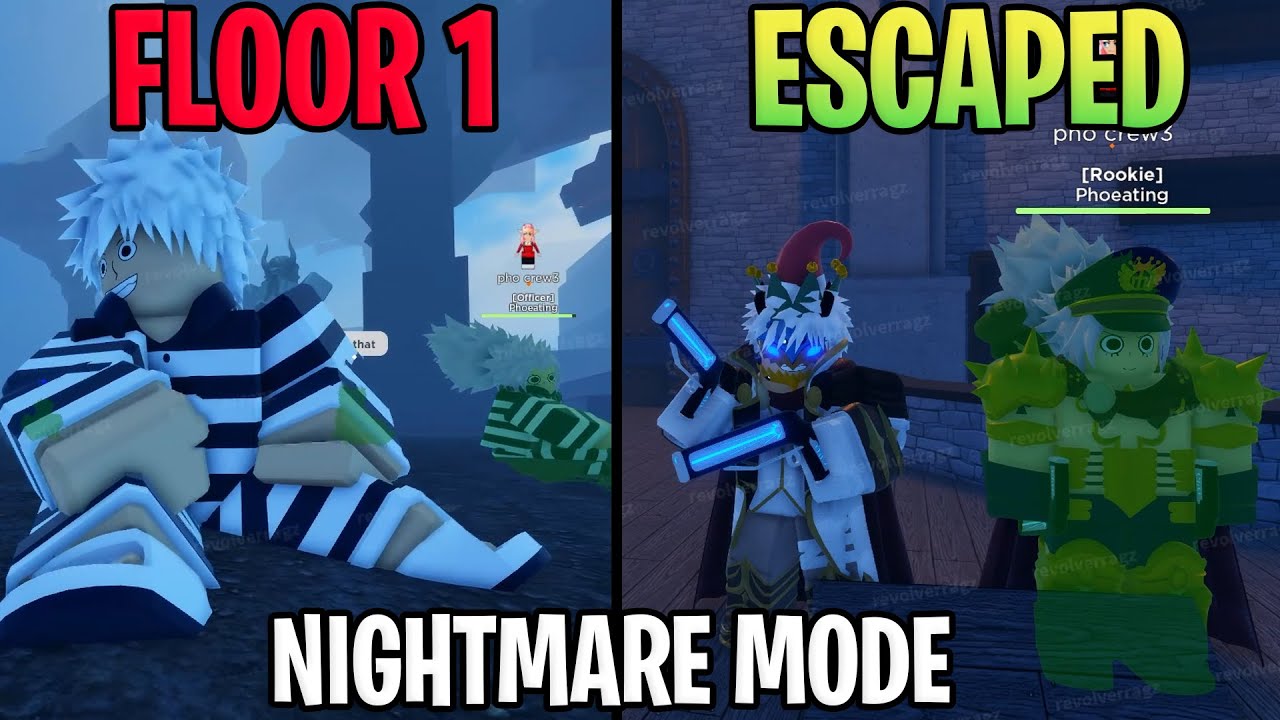 Completing GPO Update 9 Impel Down NIGHTMARE Difficulty With Phoeyu!