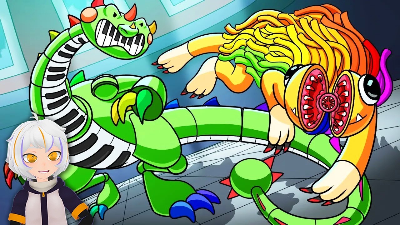 ¡¿PIANOSAURUS vs. YARNABY! (Animación) | ChuyMine REACCIONA a GameToons Español