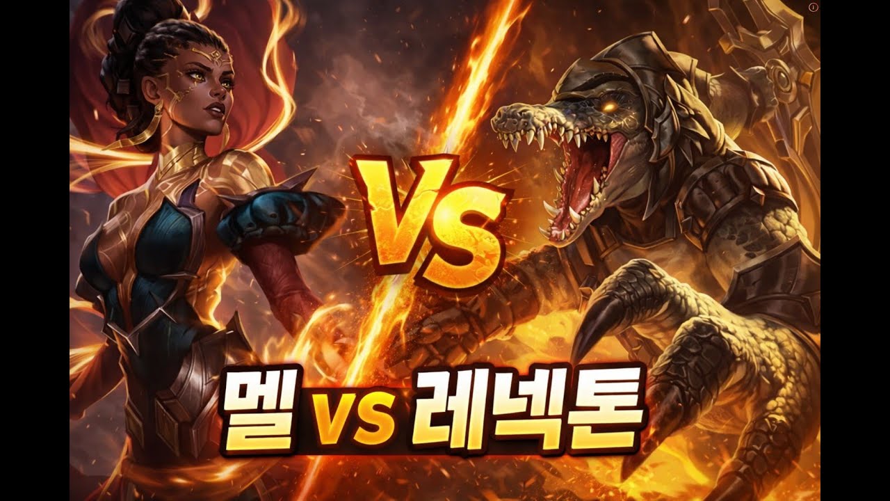 이건 내가 닷지 하지 않는 탓일까? #lol #leagueoflegends #리그오브레전드 #멜 #Mel