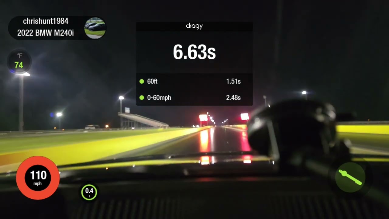 Procharged Scat Pack vs the Pure900 M240i. First outing with the turbo and setup. 3000DA