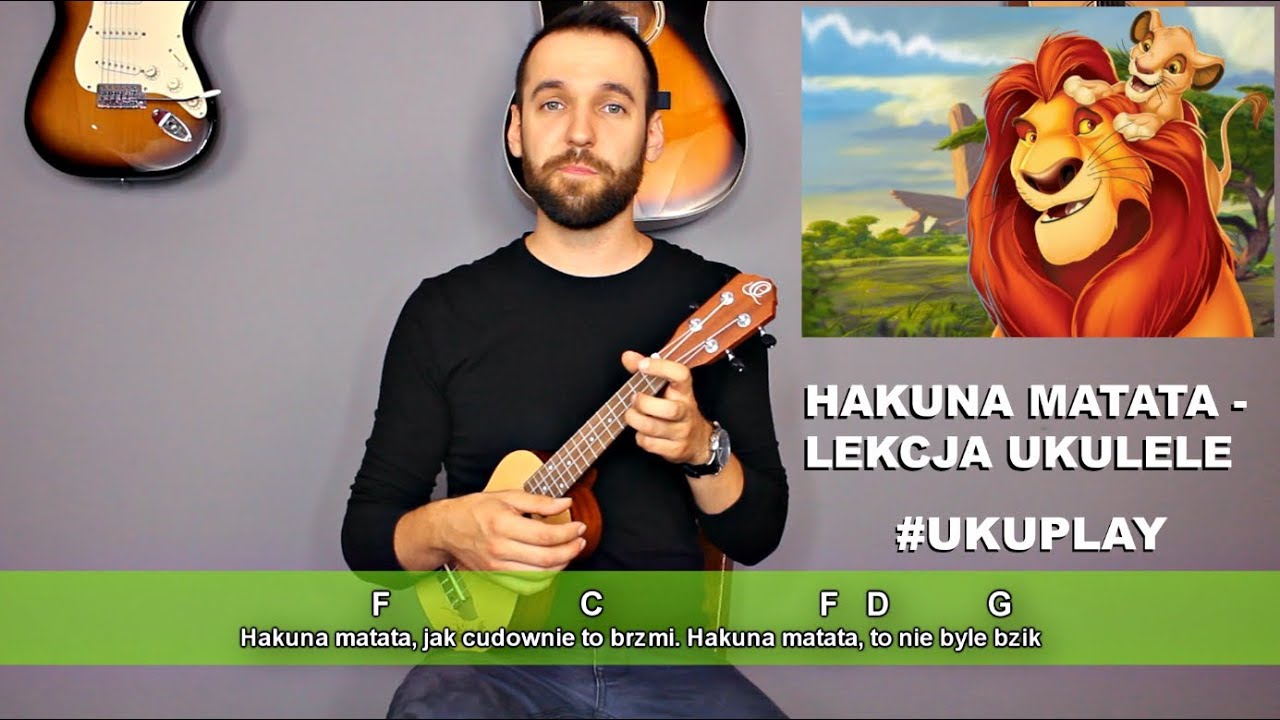 Hakuna Matata | Król Lew | Lekcja Ukulele