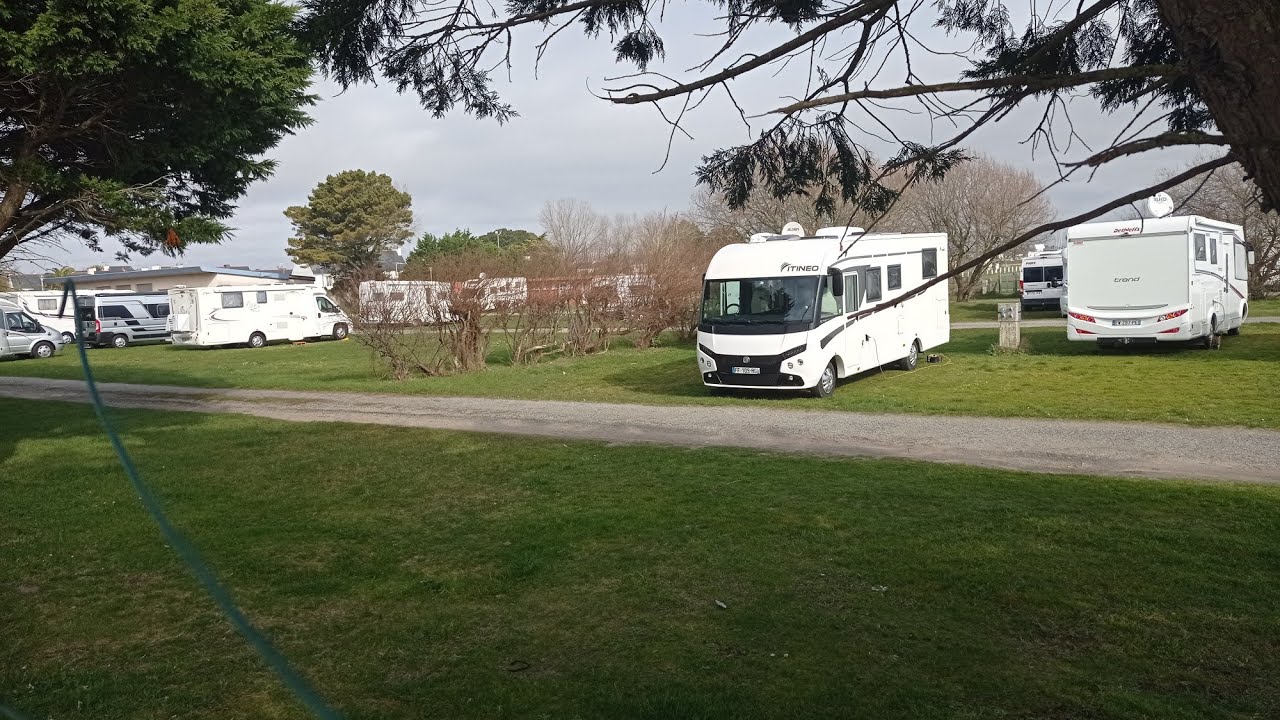 aire camping car de gavres Morbihan