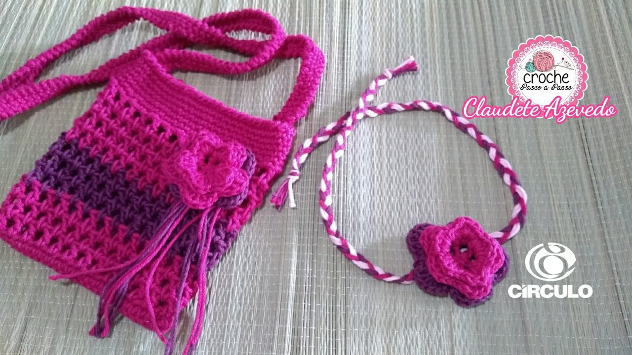 Bolsa Fácil Crochê Passo a Passo by Claudete Azevedo
