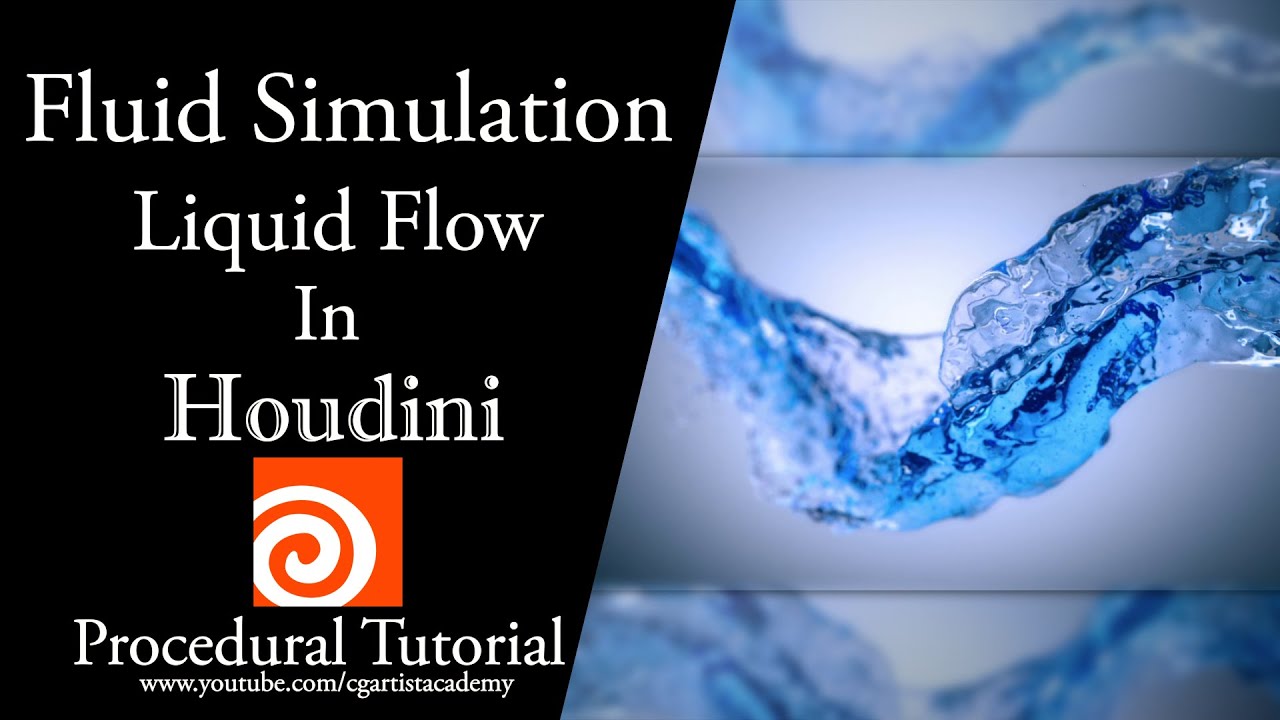 Houdini Liquid Flow Tutorial (Fluid Simulation)