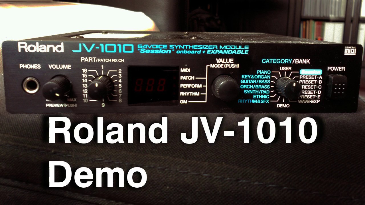 [DEMO] Roland JV-1010