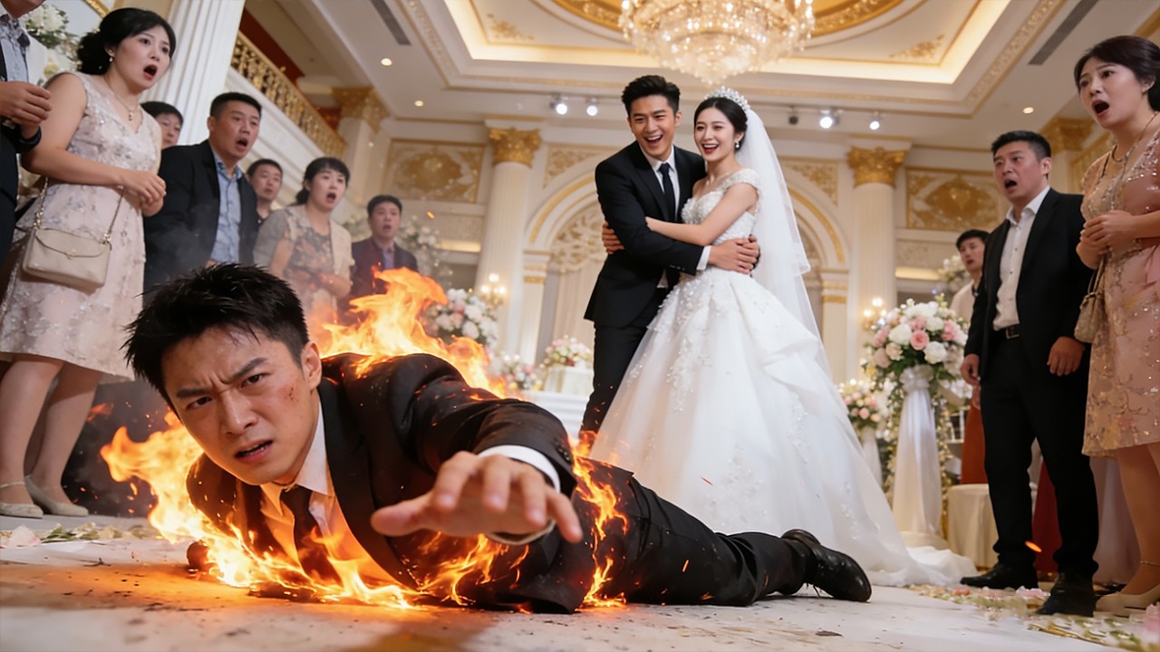 結婚當天妻子和小三合謀燒死我，重生我直接將他們掃地出門，收回一切！ #爽剧 #短剧 #男频 #中国电视剧 #复仇 #战神 #赘婿 #反转 #shortfilm #shortvideo