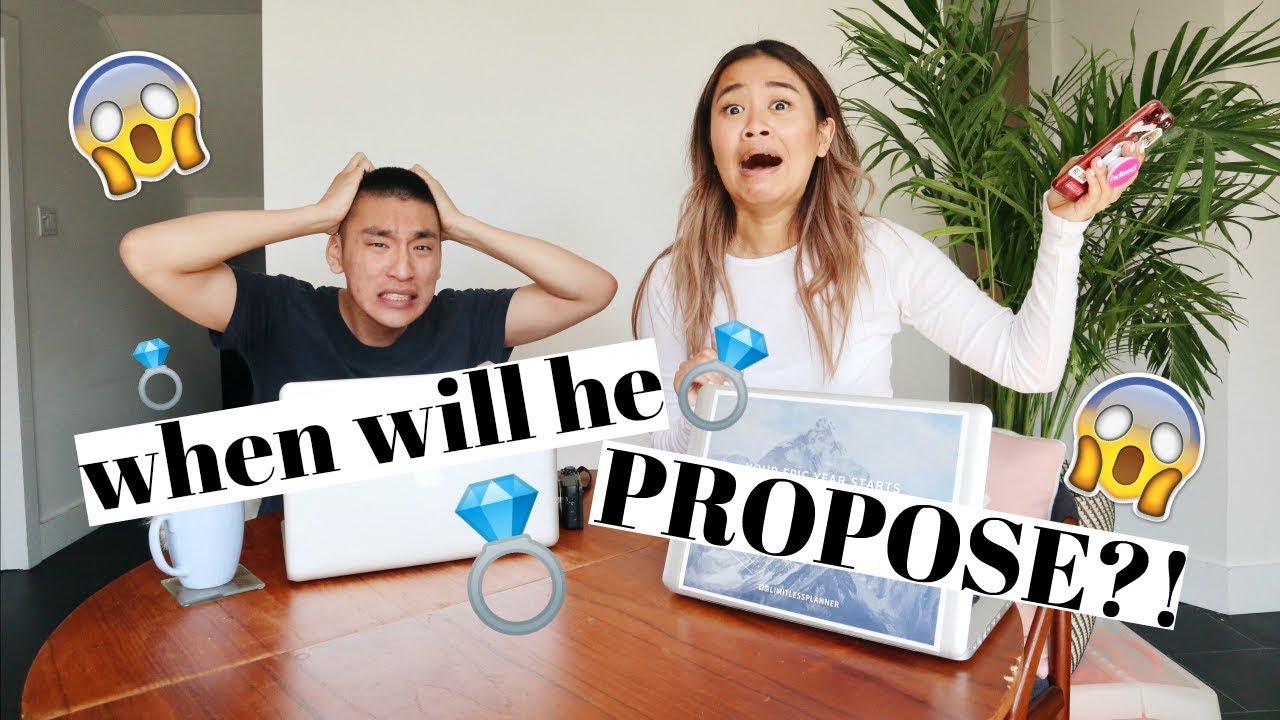 WHEN WILL HE PROPOSE? | Engagement Ring Challenge