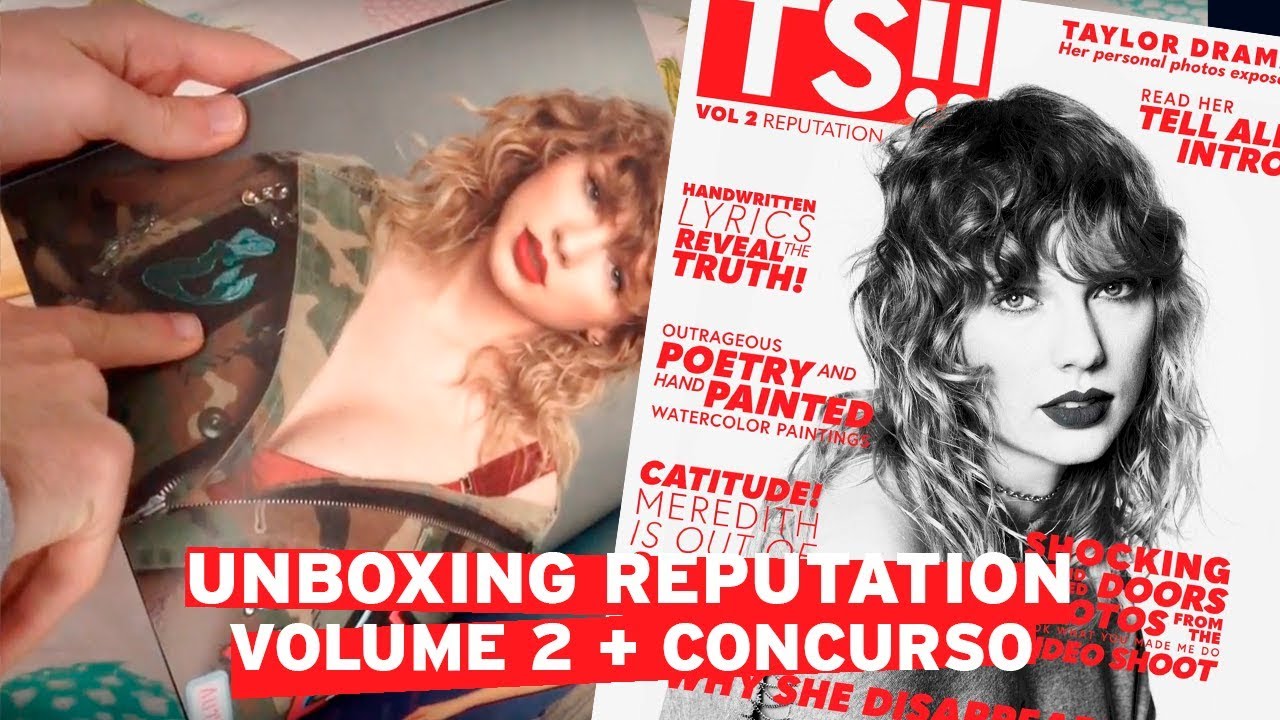 UNBOXING REPUTATION VOLUME 2 + CONCURSO