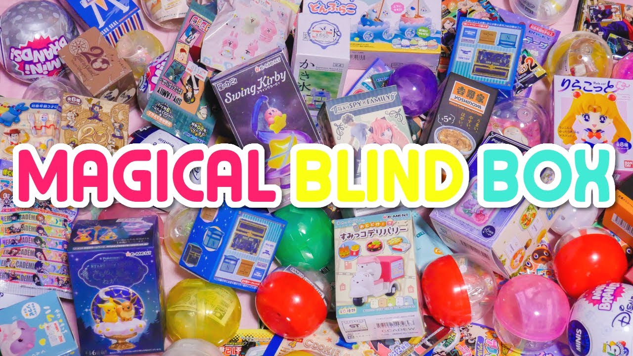 Magical Blind Box | Disney | Sumikko Gurashi | Miniature Food | Anime | Washi Tape
