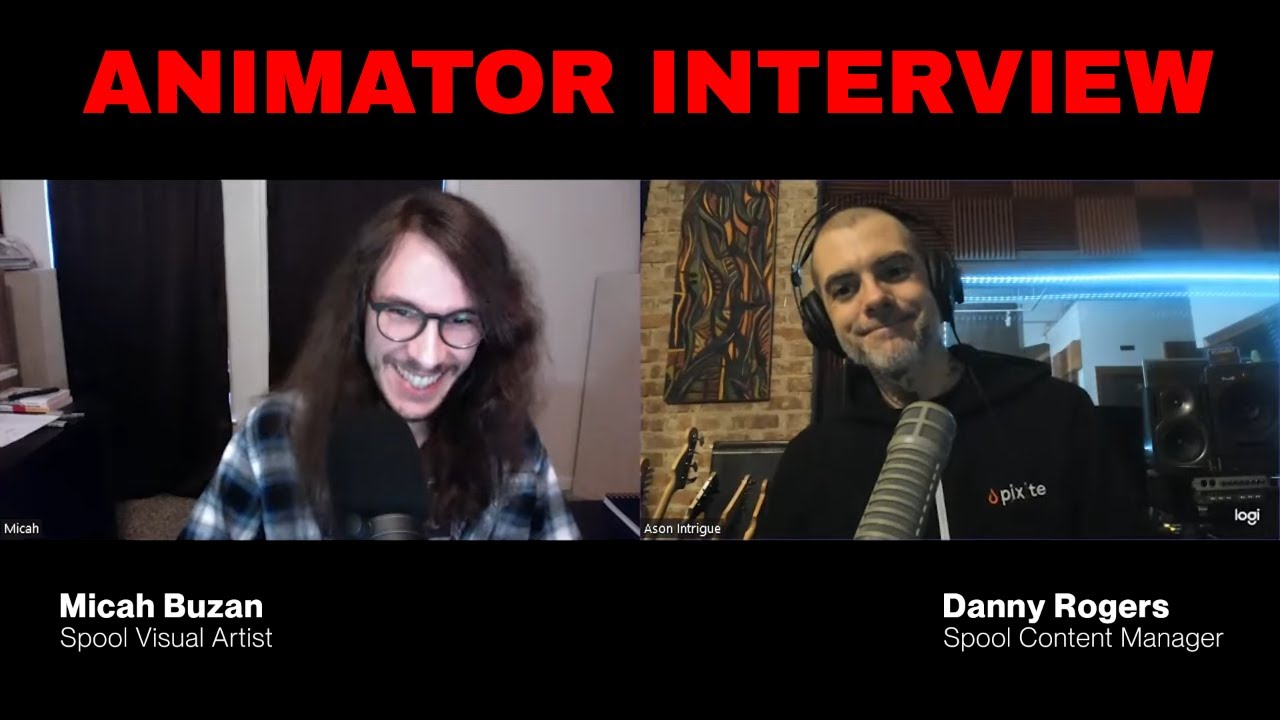 Becoming a 2D Animator -  Animation Interview w/ Spool App