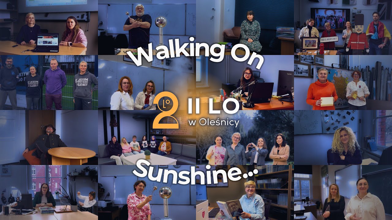 ☀️ WALKING ON SUNSHINE... - FILM PROMOCYJNY II LO W OLEŚNICY 2025