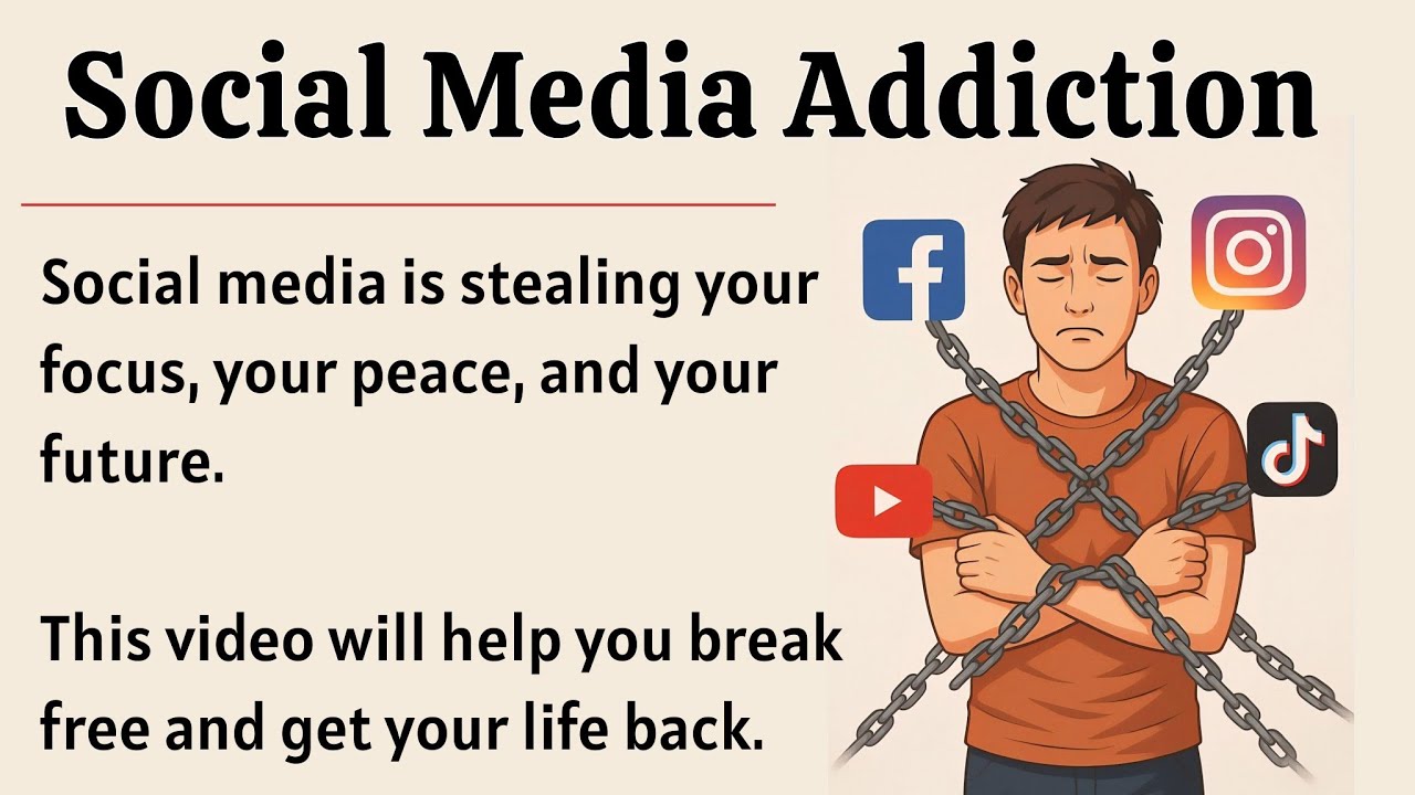 How Social Media Is Destroying Your Life — And How to Quit || Graded Reader ||Learn English Daily ✅