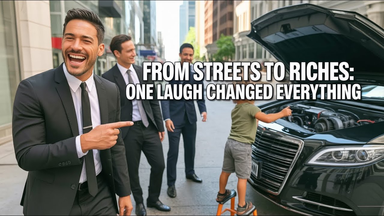 REVEALED: THE INCREDIBLE CHILD WHO TURNED LAUGHTER INTO A LIFE-CHANGING TRIUMPH FOR A MILLIONAIRE!