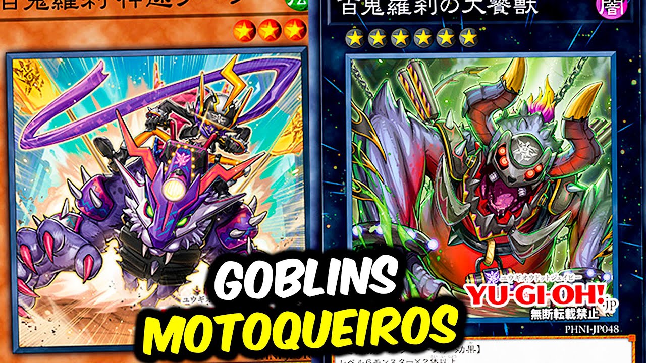 🔴*NOVO DECK de GOBLIN MOTOQUEIROS* - YU-GI-OH! 🔴