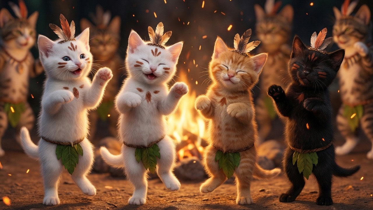A clash with the cat tribe!