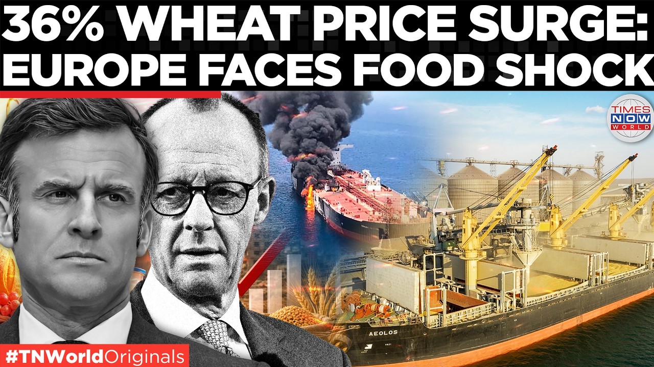EUROPE&rsquo;S WHEAT CRISIS: Wheat Prices Surge 36% as War and Heatwaves Ravage Crops | Times Now World
