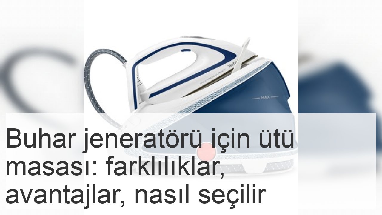 Ütü masası: Jeneratör seçimi