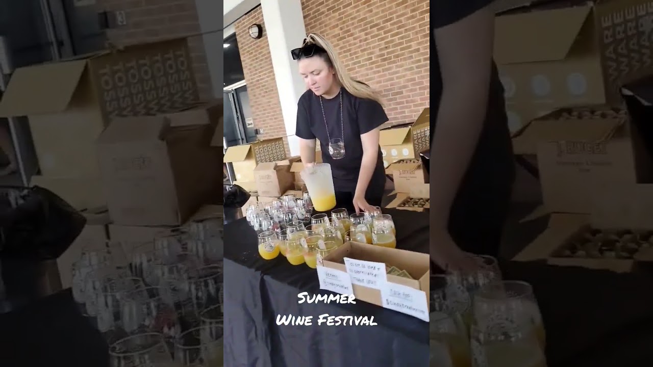 Charleston Summer Wine Festival Pt 1 #shorts #winetasting #girlstrip #winefestival