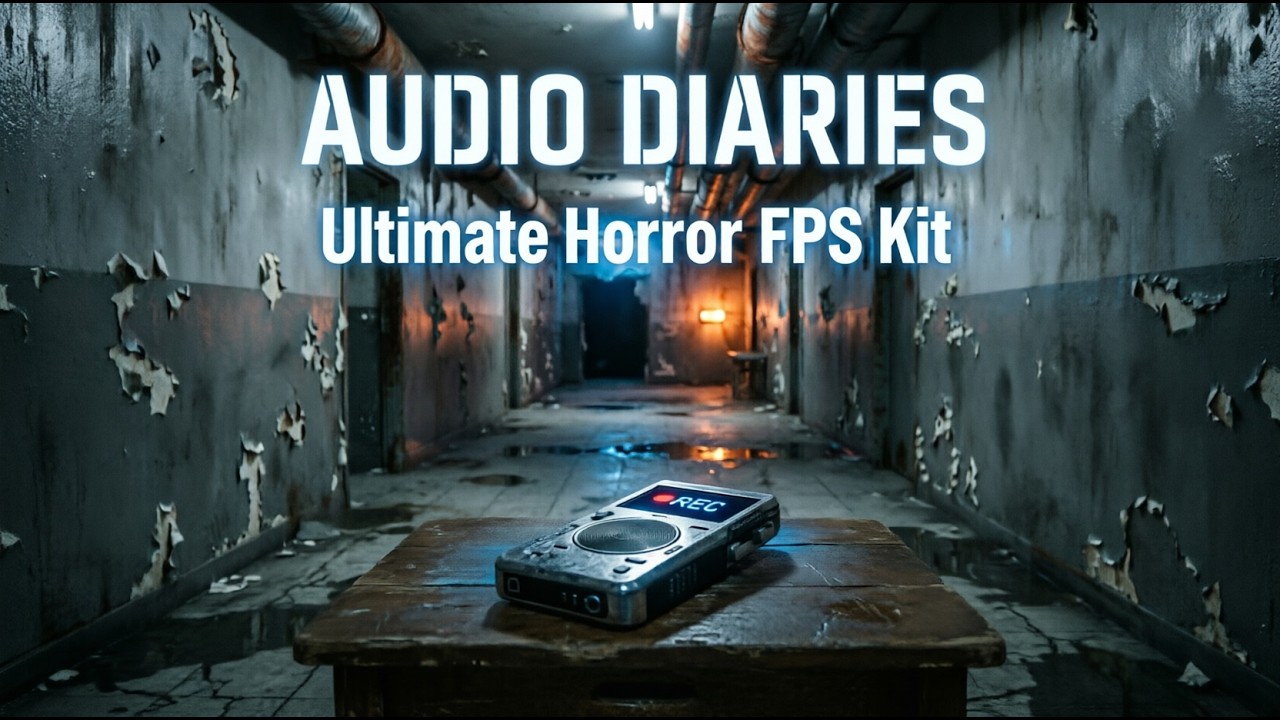 Audio Diaries for Ultimate Horror FPS Kit | Demo (HDRP) | Unity Asset