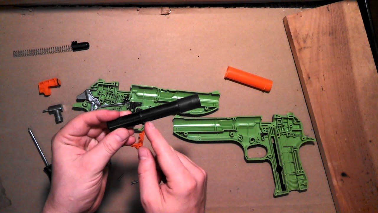 JT US-50 (paintball Desert Eagle) part 2- internal mechanism