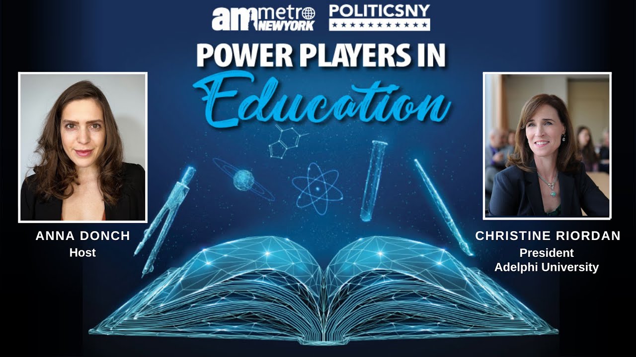 2022 Power Players in Education: Christine Riordan, President of Adelphi University