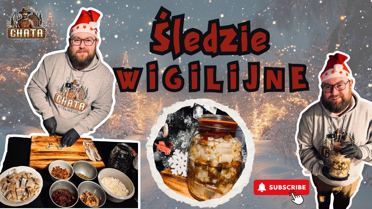 CHATA MYŚLIWEGO odcinek 8 - Śledzie Wigilijne! #święta
