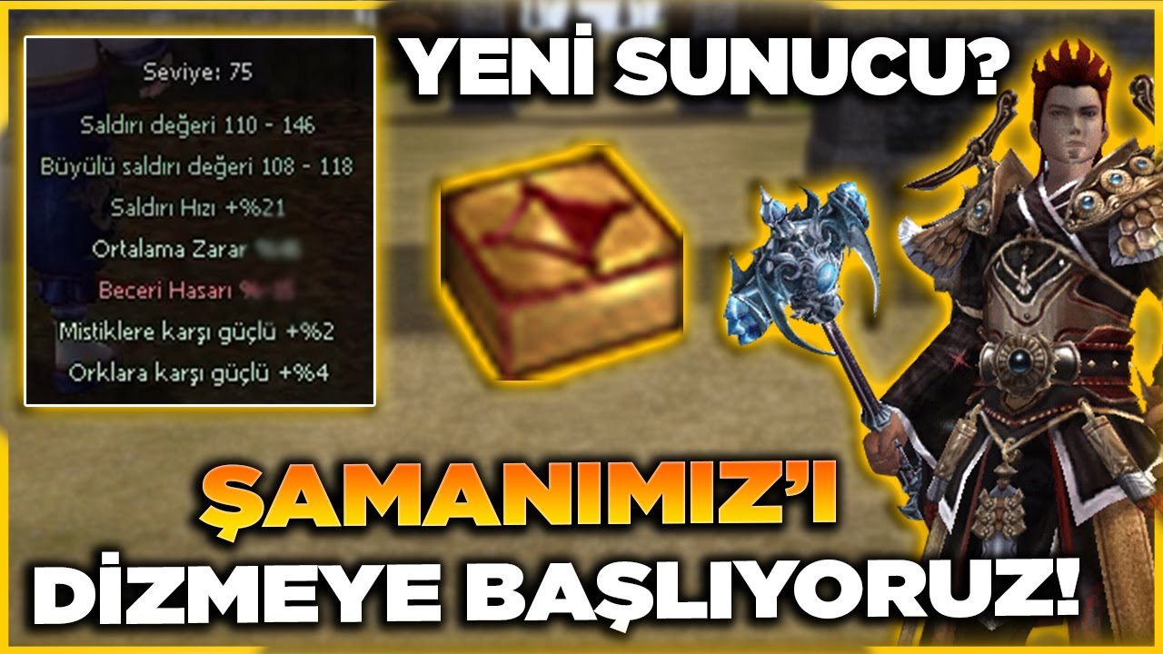 ŞAMANIMIZI DİZMEYE BAŞLIYORUZ! | YENİ SUNUCU? | EVENT HESAPLARINDAN PARA AKIYOR | Metin2 Bagjanamu#8