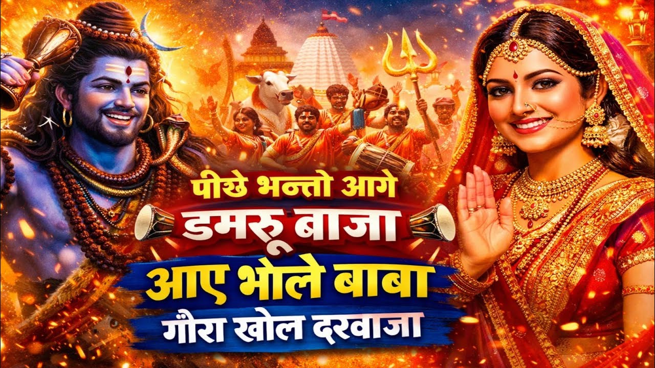 पीछे भक्तों आगे डमरू बाजा | New Bhole Nath Song 2026 | Shiv Bhajan DJ