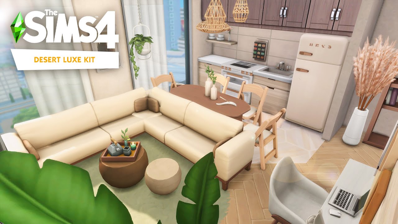 Нейтральная квартира мечты // The Sims 4 Быстрая сборка: Ремонт квартиры
