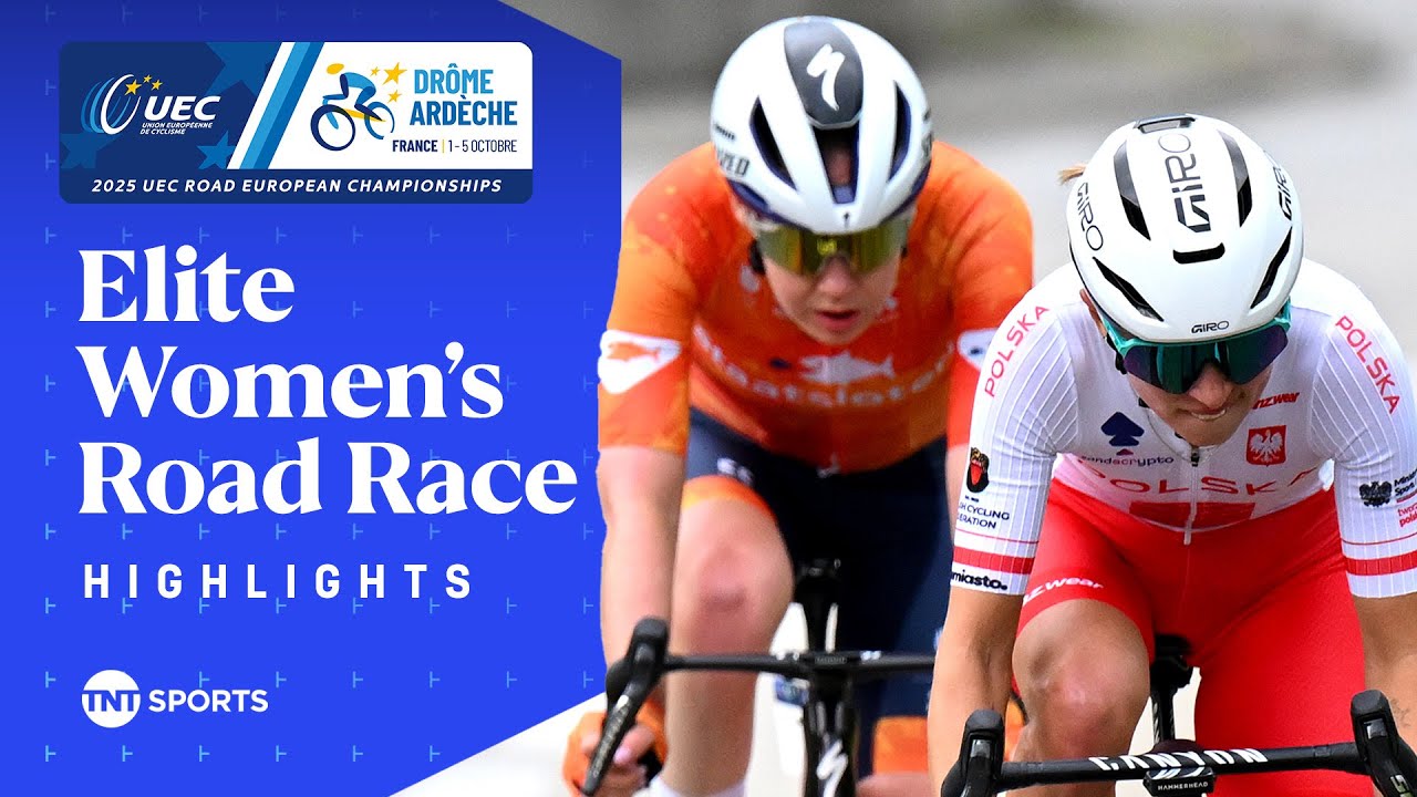 LEAGUE OF HER OWN! 🔥 | Elite Women's Road Race Highlights | 2025 UEC Road European Championships