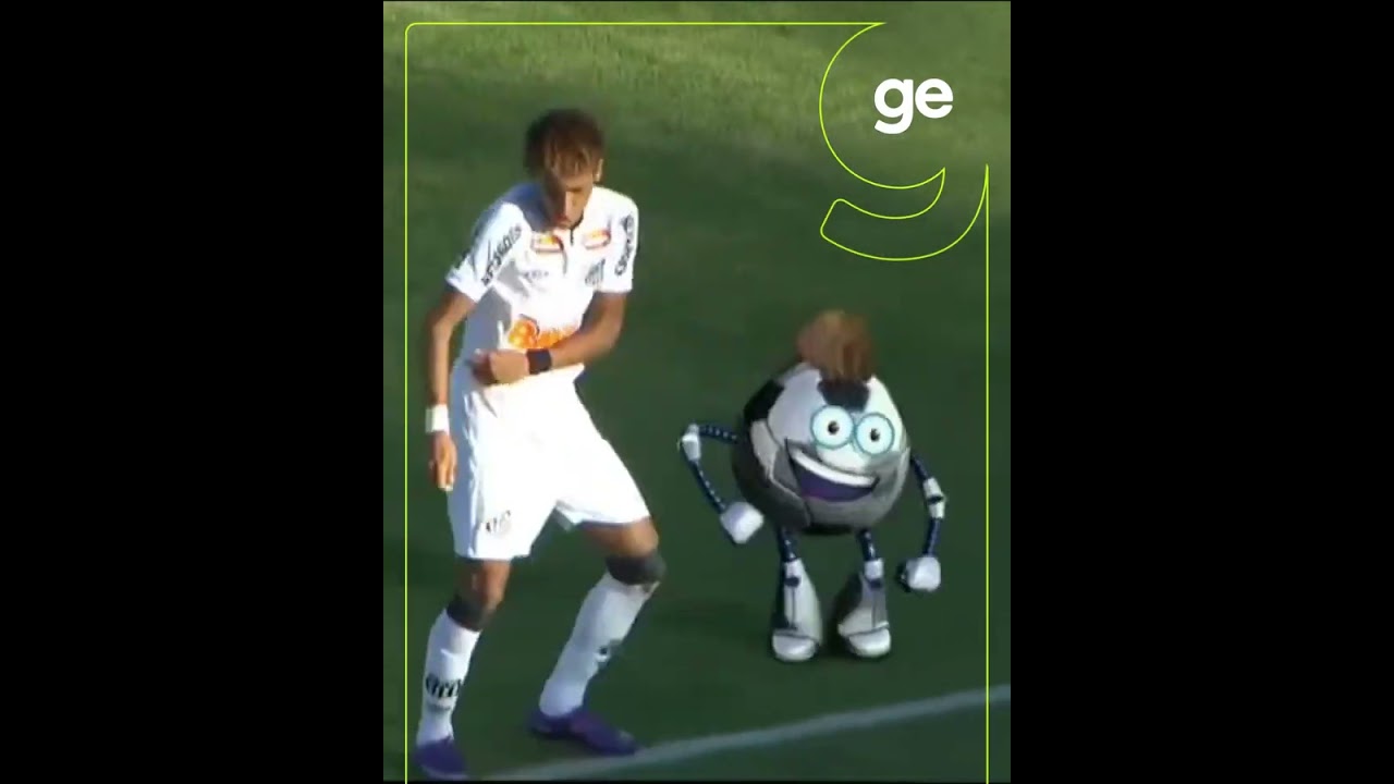 NEYMAR DE MOICANO E COM ESSA M&Uacute;SICA... &Eacute; ELITE! | #shorts | ge.globo