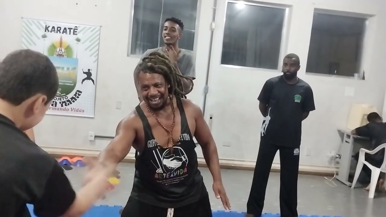 #treino de capoeira 