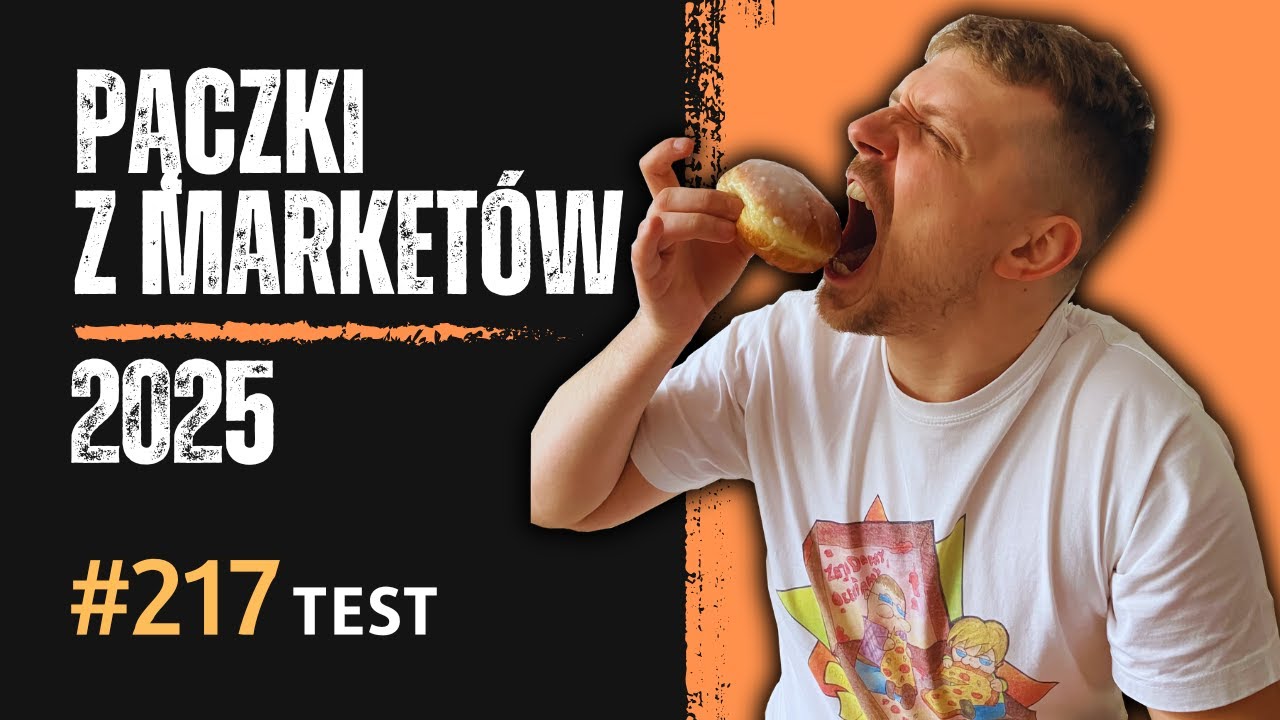WIELKI TEST PĄCZKÓW z marketów 2025  Netto, Kaufland, Biedronka, Lidl i Aldi | Zajadamy, oceniamy!
