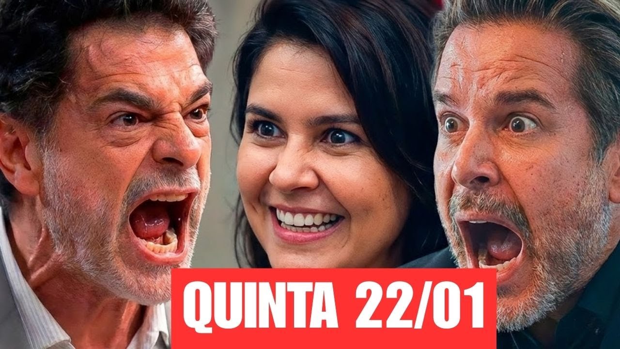 TRÊS GRAÇAS: QUINTA 22/01 – ROGÉRIO DÁ O GOLPE FINAL E HUMILHA FERETE EM PÚBLICO!