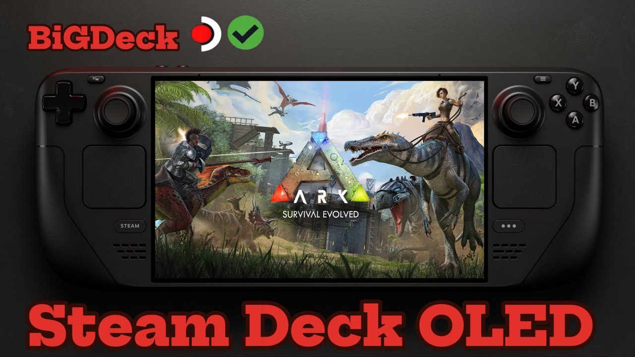 ARK: Survival Evolved on Steam Deck OLED | Is It Playable in 2025?
