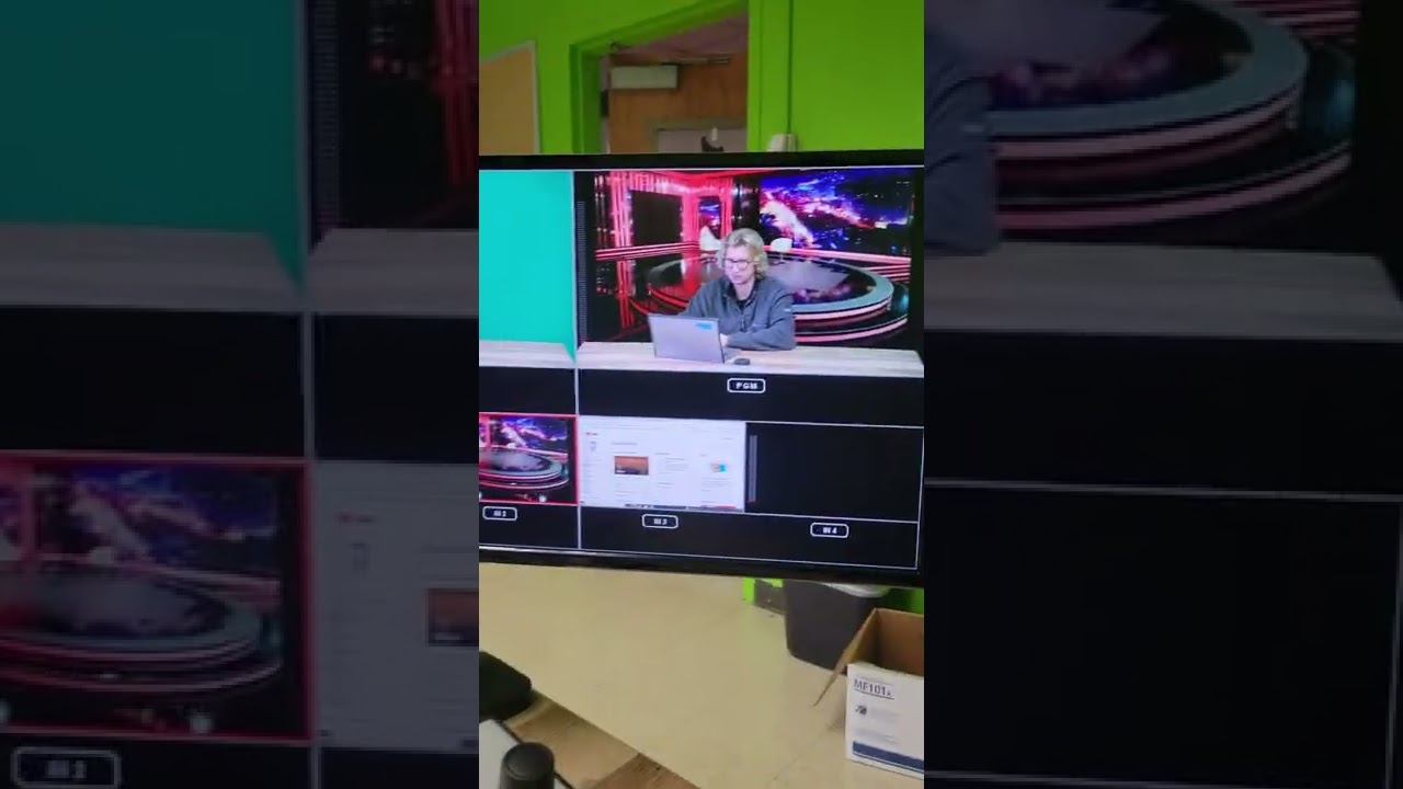 Green Screen operation on Lumantek VS-4 switcher