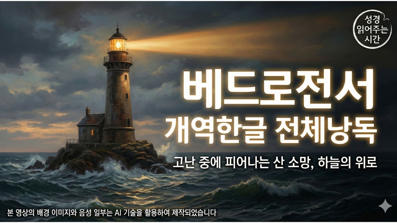 베드로전서 베드로전서개역한글 베드로전서개역한글전체듣기 베드로전서듣기
