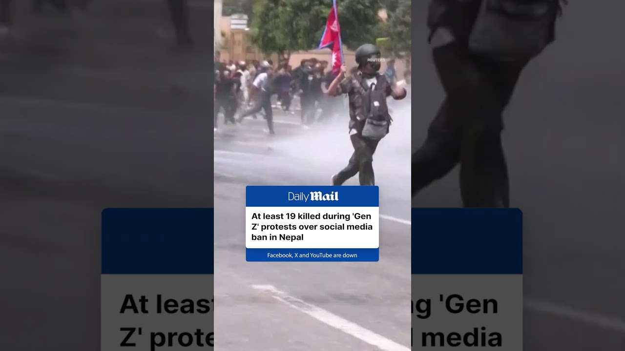 At least 19 killed during 'Gen Z' protests over social media ban in Nepal