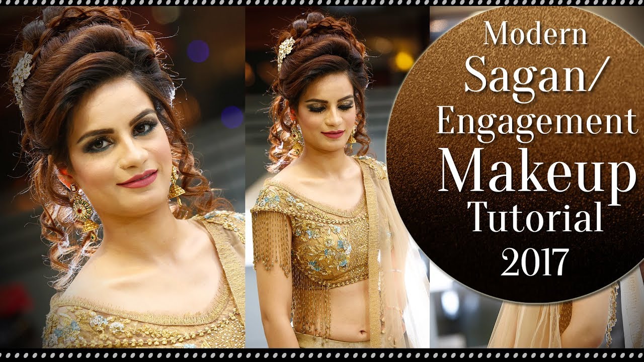 Engagement Makeup | Sagan Makeup Tutorial Video | Eye and Face Makeup Tutorial | Krushhh by Konica