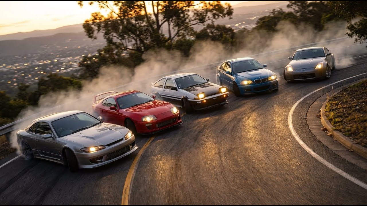 These 5 Cars Were Built to Drift 😱💨 | Sideways Kings: Top 5 Drift Cars 🚗💨