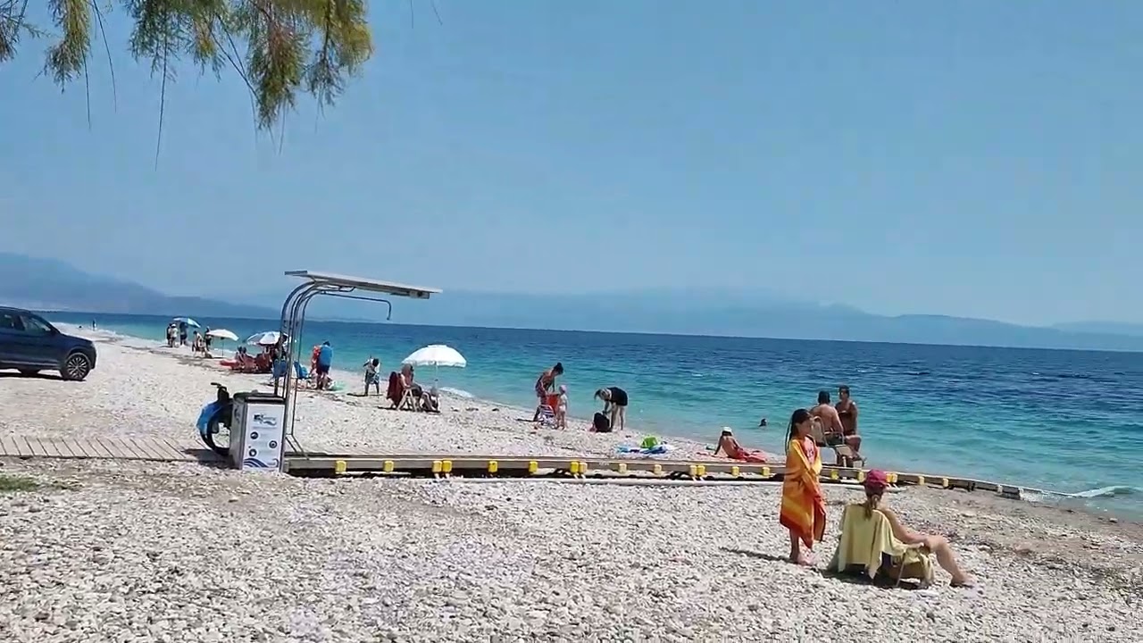 Relax in Akrata beach, 🌴 Peloponnesos, 🇬🇷 Greece.