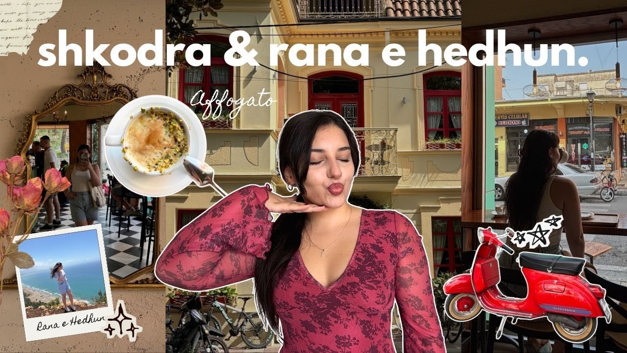 Cfarë bëmë në Shkodër?  Affogato ☕| Kështjella e Rozafës 🏰| Rana e Hedhun🐚| Debora's Diary